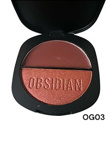 Blush Duo Gemini Obsidian Ruby Rose - COR OG03