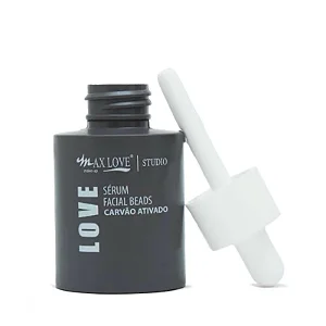 SÉRUM FACIAL BEADS CARVÃO ATIVADO MAX LOVE