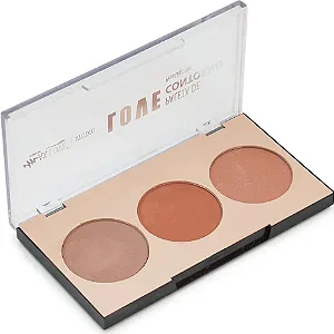 Paleta Contorno Trio de contorno  Max Love - Cor: 2