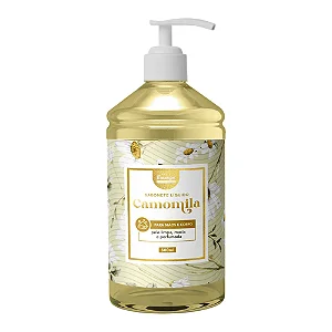 Sabonete Líquido para Mãos e Corpo - Camomila 500ml | Face Beautiful