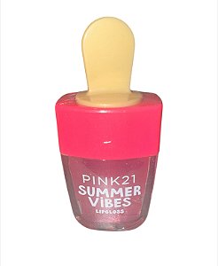 Lip Gloss Summer Vibes - Rosa Escuro - Pink 21