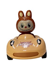 Carrinho Labubu- Marrom