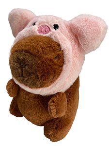 Chaveiro | Capivara - Com Porquinho na Cabeça