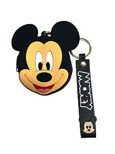 PORTA MOEDAS COM CHAVEIRO - MICKEY