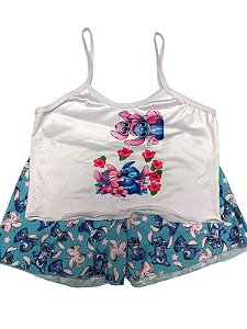 Pijama - Stitch | Azul Claro