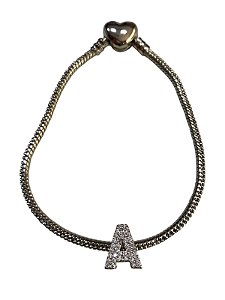 Pulseira Inspiração Pandora - Prata | A