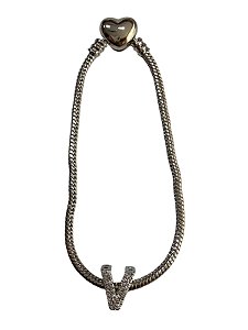 Pulseira Inspiração Pandora - Prata | V