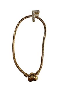 Pulseira Inspiração Pandora - Dourado | F