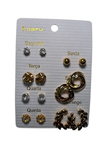 KIT DE BRINCO SEMANINHA PF 1 - DOURADO
