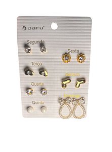 KIT DE BRINCO SEMANINHA PF 3 - DOURADO