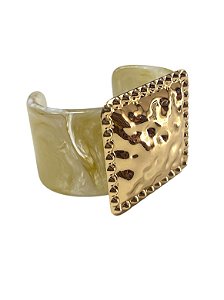 BRACELETE QUADRADO - VERDE CLARO