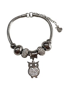 Pulseira Inspiração Pandora - PRATA| V6