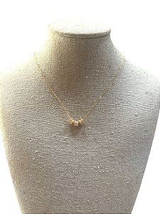 Colar Folheado Dourado- AK2