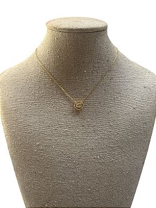 Colar Folheado Dourado- AK3