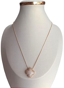 Colar Folheado Dourado - AK18