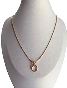 Colar Folheado Dourado - AM3