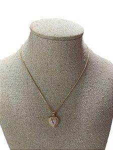Colar Folheado  Dourado - AK21