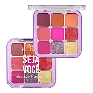 Paleta de Sombras - Seja Você | Cor C - Jasmyne