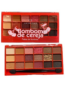 Paleta de Sombras - BomBom De Cereja | Cor A - Jasmyne