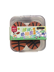 Kit de Borracha Escolar 10 unidades - Bola de Basquete