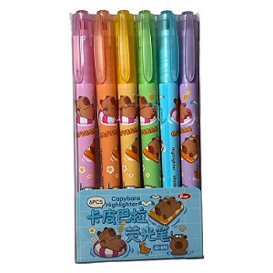 Kit Marca Texto - 6 Unidades | Capivara JD-875
