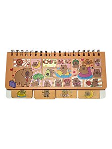 Bloquinho Horizontal - Capivara