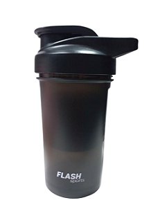 Coqueteleira Flash Sport 650ML - Preta