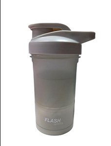 Coqueteleira Flash Sport 650ML - Cinza