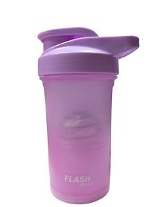 Coqueteleira Flash Sport 650ML - Lilás