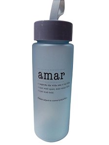 Garrafa Amar - 500ml - Azul