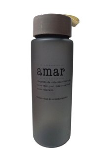 Garrafa Amar - 500ml - Preta