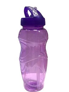 Garrafa Com Suporte de Gelo Roxa - 800ML