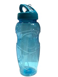 Garrafa Com Suporte de Gelo Azul - 800ML