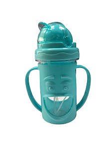 Garrafa Sorriso com Alça -  Azul | 300ml