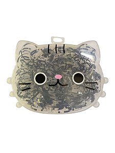 Liguinhas Gatinho - Preta com Transparente