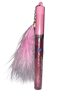 Lip Gloss com Pena - Cor 02