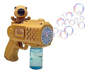 Pistola de Bolinha de Sabão - Capivara Forte(UM POR CLIENTE)