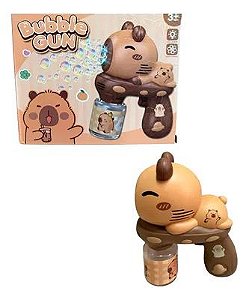 Pistola de Bolinha de Sabão - Capivara Deitda(UM POR CLIENTE)