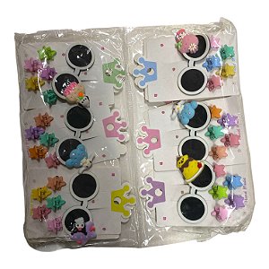 Pacote com 12 Cartelas de Presilhas - M3