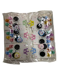 Pacote com 12 Cartelas de Presilhas - M4