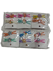Pacote com 12 Cartelas de Presilhas - M10