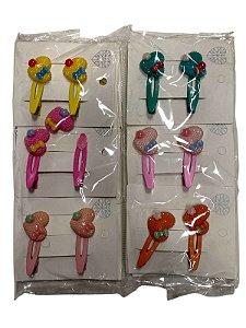 Pacote com 12 Cartelas de Presilhas - M18