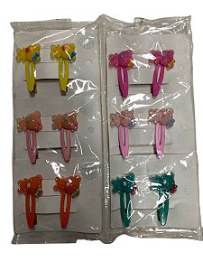 Pacote com 12 Cartelas de Presilhas - M24