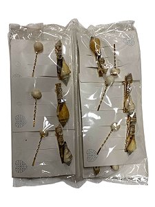 Pacote com 12 Cartelas de Presilhas - M37