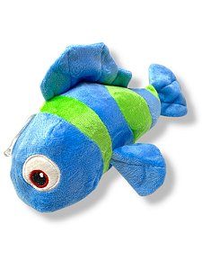 Pelúcia Peixinho -  Azul com verde