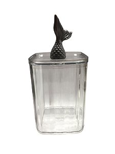 Porta Algodão em Acrílico - Sereia