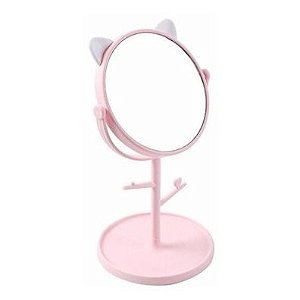 Espelho de Mesa Gatinho - Rosa