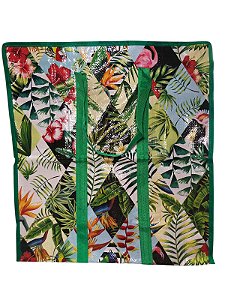 Sacola de Compras - Folhas e Flores