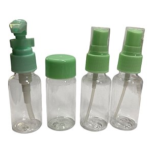 Kit Viagem 4 Peças - Verde