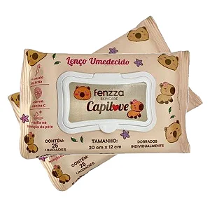 Lenço Umedecido - CapiLove - Fenzza